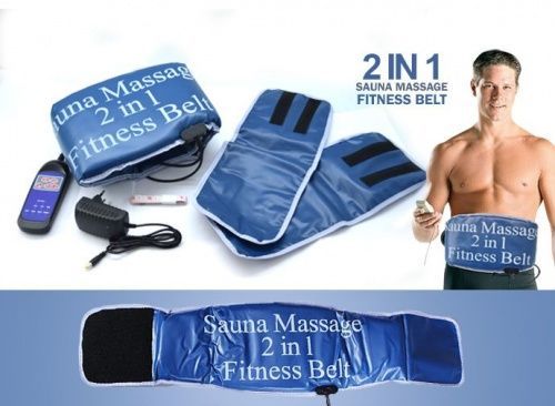  Sauna Massage 2 in 1 Fitness Belt   11