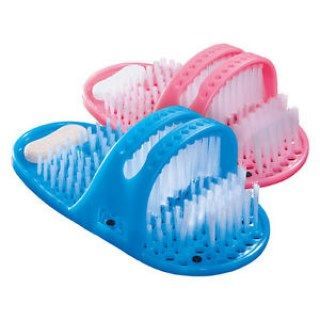 Спа система Изи Фит (Easy Feet) моющие массажные тапочки тапок щетка для мытья ног
