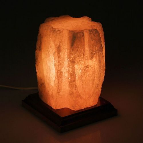 Светильник соляной "Пламя" цельный кристалл, 2-3 кг картинки