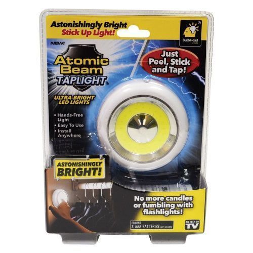 Яркий точечный светильник Atomic Beam Tap Light картинки фото 7