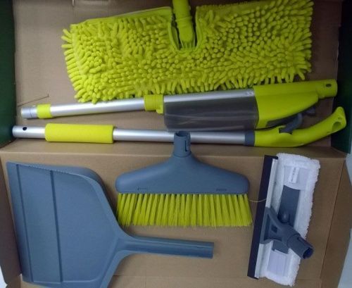 Швабра с распылителем Spray mop  Мульти Уборщик 5 в 1 картинки фото 15