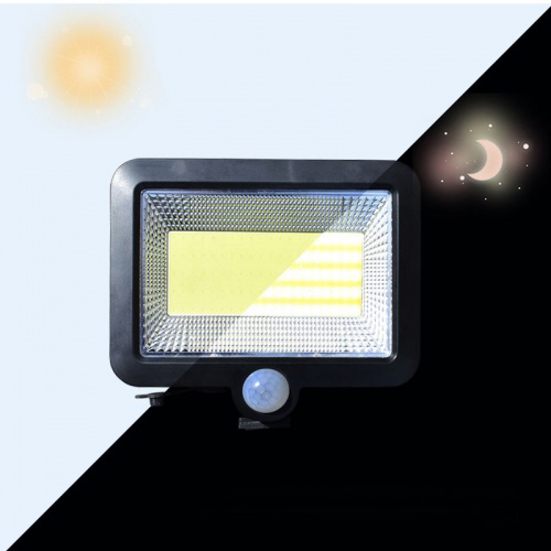 Светодиодный прожектор на солнечных батареях с датчиком движения 100LED картинки фото 8