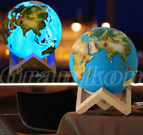 Светильник ночник 3D шар «Свет океана» 16 цветов, пульт картинки