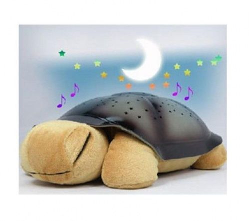 Музыкальная черепаха ночник проектор звездного неба фото 5