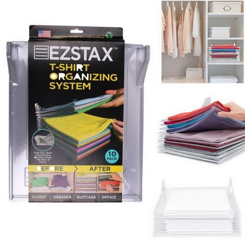 Органайзер для одежды Ezstax (10 штук) картинки фото 3