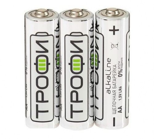 Батарейки пальчиковые алкалиновые Трофи Eco, AA, LR6 картинки