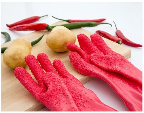 Перчатки для чистки овощей и картофеля Tater Mitts (Татер Миттс) картинки фото 5
