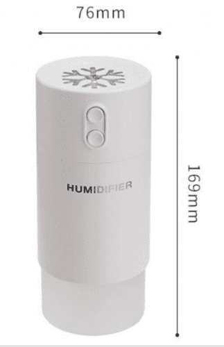 Мини Usb Увлажнитель воздуха Humidifier Снежинка фото 6