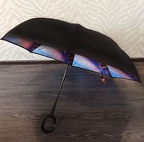 Умный зонт наоборот Umbrella закат у моря фото