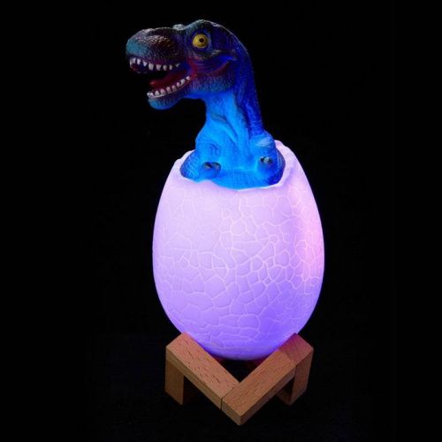 Светильник - ночник динозаврик в яйце, тиранозавр картинки фото 2