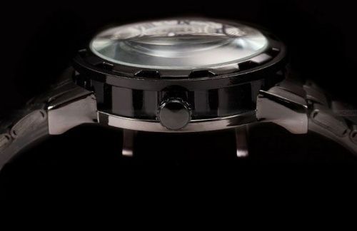 Наручные механические часы Скелетон SEWOR Black картинки фото 3