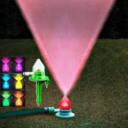 Газонный разбрызгиватель Color Changing Sprinkler картинки фото 5