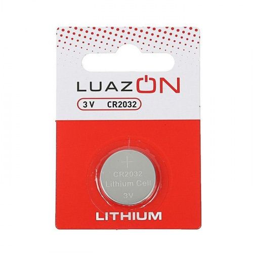 Батарейка литиевая LuazON, CR2032, блистер, 5 шт картинки фото 3