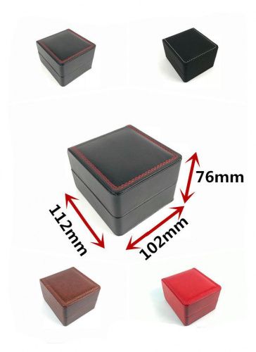 Подарочная коробка для часов чёрная фото 2