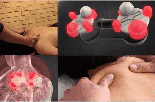 Массажер для шеи и плеч инфракрасный  Kneading Massager картинки фото 8