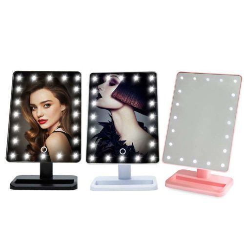 Косметическое зеркало Large Led Mirror с подсветкой фото 6