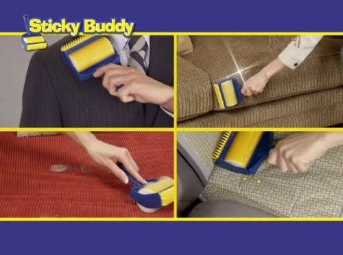 Набор липких валиков для уборки Sticky Buddy картинки фото 4
