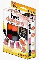Набор для дизайна ногтей Hot Designs