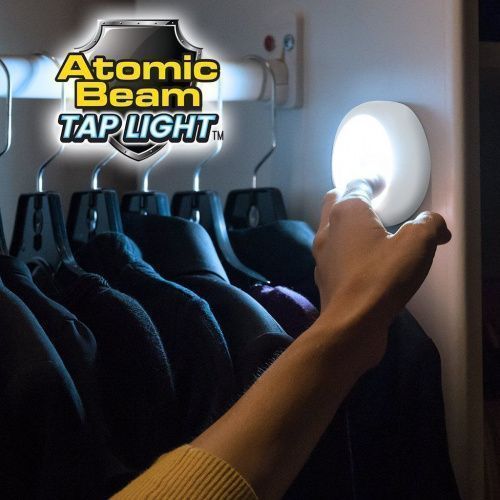 Яркий точечный светильник Atomic Beam Tap Light картинки фото 4