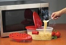 Контейнер для приготовления макарон в микроволновой печи Pasta Boat фото