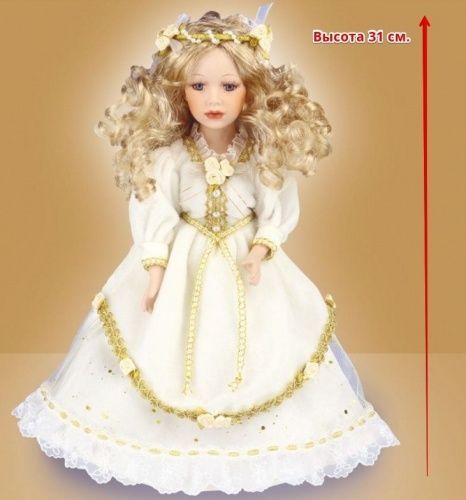 Фарфоровая кукла Принцесса Ангел картинки фото 2