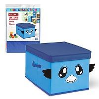 Короб для детских вещей и игрушек с крышкой  30х40х25 см Valliant голубой фото