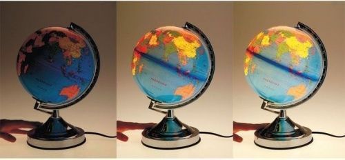 Настольный Глобус с подсветкой 3 режима яркости картинки фото 2