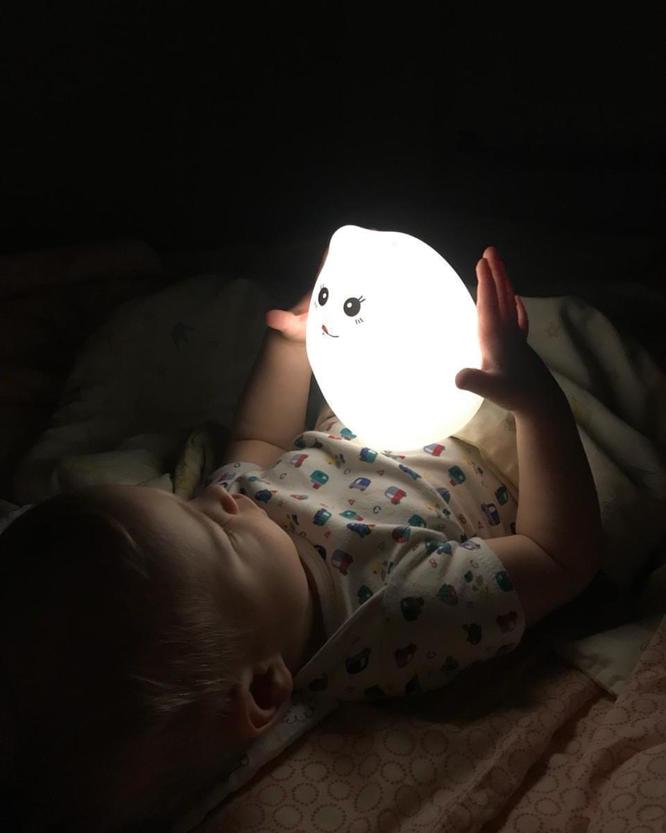 мягкий силиконовый ночник игрушку купить в Москве