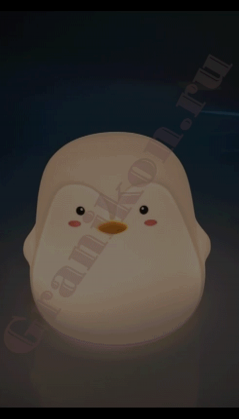 Силиконовый ночник Пингвин